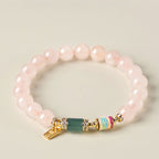 Bracelet en cristal naturel « Amour Destiné »
