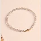 Bracelet tressé floral fait main