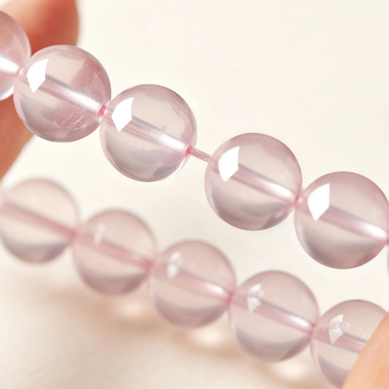 Bracelet Rose en Cristal Naturel pour l'Amour et le Romance