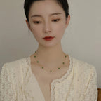 Collier à ajustement facile en quartz clair - Pureté intérieure et expression claire
