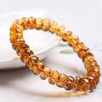 Bracelet en cristaux naturels du chakra du plexus solaire