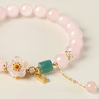 Bracelet en cristal naturel Sakura Love