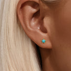 Star & Moon Turquoise Necklace Jewelry Set - Positive Vibes, Steady Peace