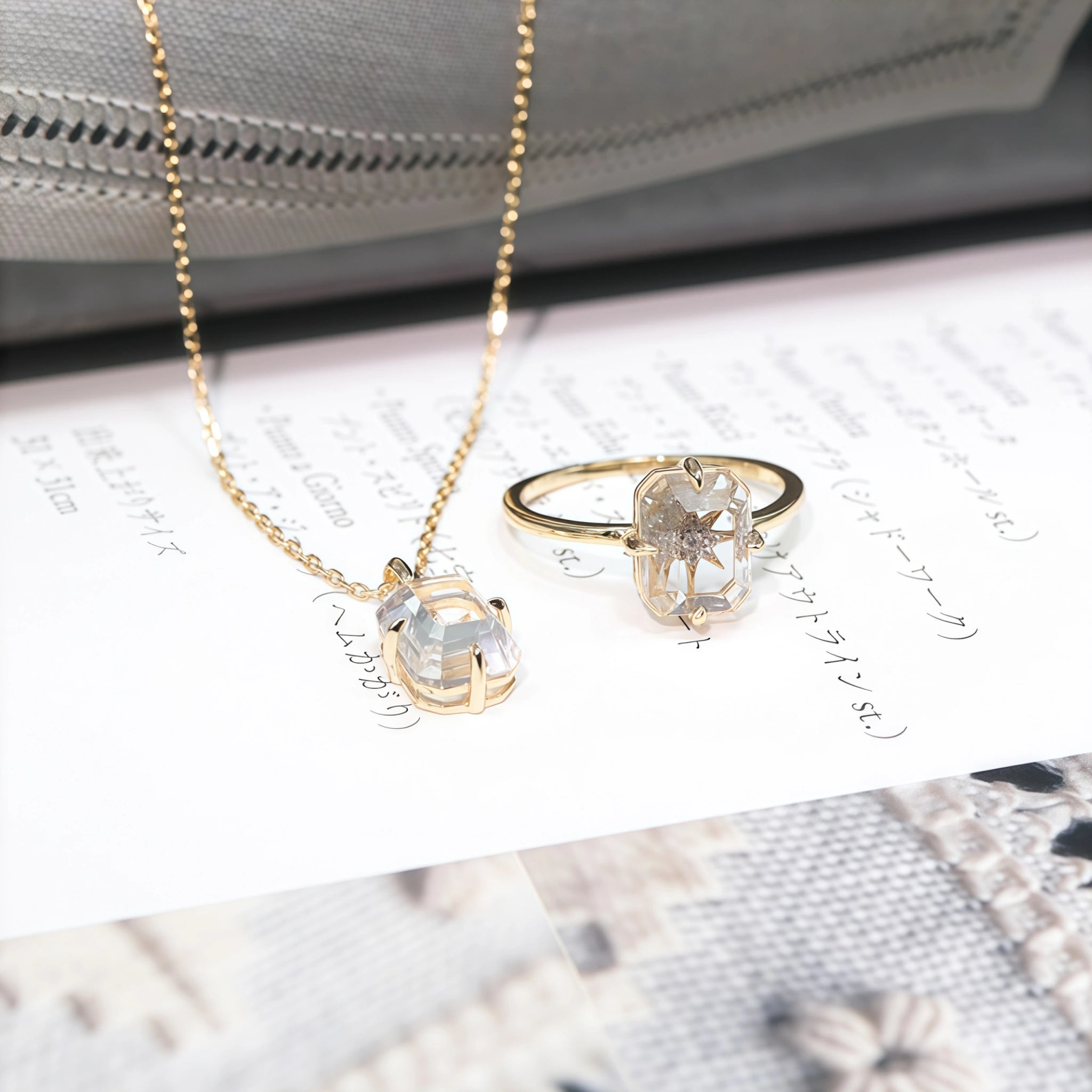 Collier Sakura en jade Hetian