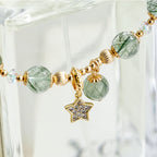 Bracelet en Cristal Naturel Étoile Gardienne