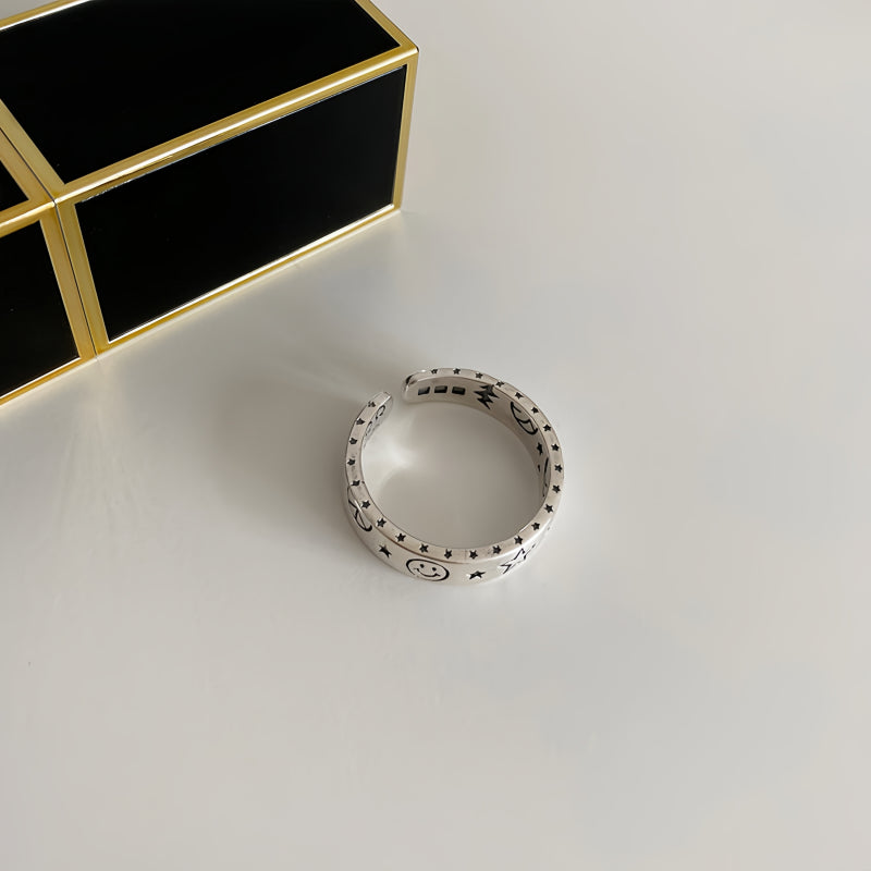Bague en améthyste naturelle irrégulière – Calme l'esprit, approfondit l'intuition, attire la paix