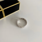 Bague en améthyste naturelle irrégulière – Calme l'esprit, approfondit l'intuition, attire la paix