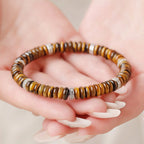 Natural Tiger Eye Stone Bracelet, Lucky Couple Style