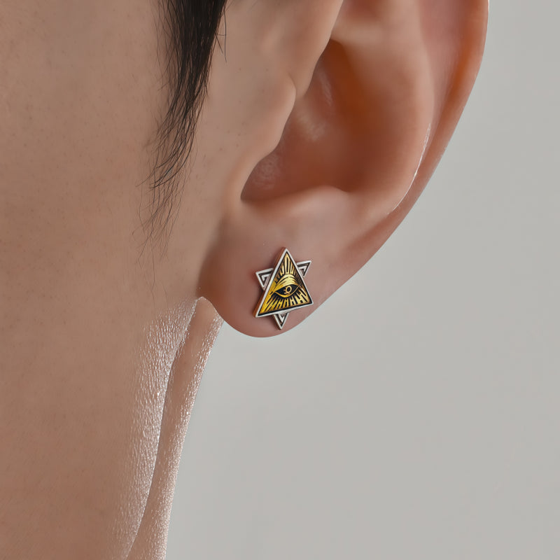 Boucles d'oreilles Voile d'éclipse