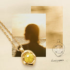 IT'S ME Series S925 Silver Birthstone Necklace, Women Dainty Clavicle Chain, Perfect Birthday Gift