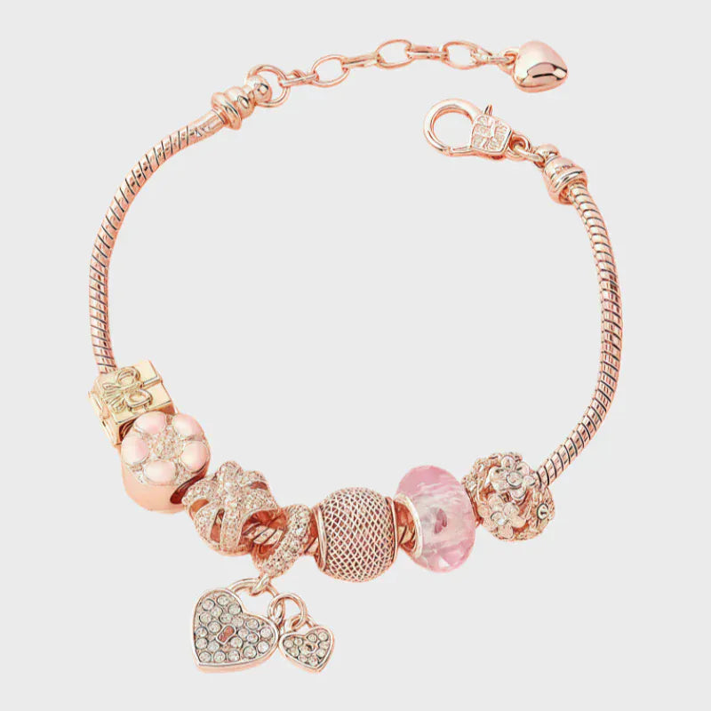 Forever Love Pandora Bracelet-Pink
