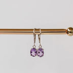 Boucles d'oreilles Thalassa en cristal naturel