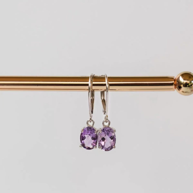 Boucles d'oreilles Thalassa en cristal naturel