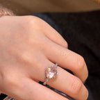 Bague Éclat de Quartz Rose