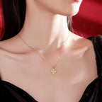 Collier à ajustement facile en quartz clair - Pureté intérieure et expression claire