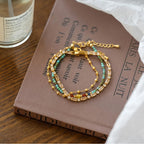 Collier en cristal naturel couronne vintage