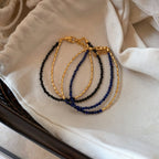 Vintage Double‑Layer Rice Bead Bracelet - Mindfulness&Empowerment