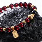Natural Garnet Beaded Bracelet - Restore Your Inner Passion