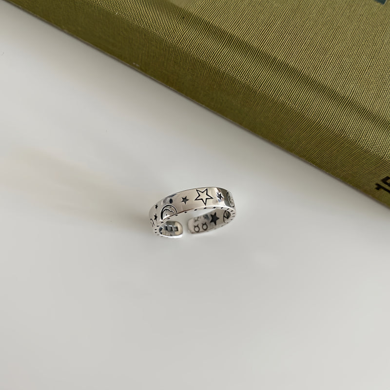 Bague en améthyste naturelle irrégulière – Calme l'esprit, approfondit l'intuition, attire la paix