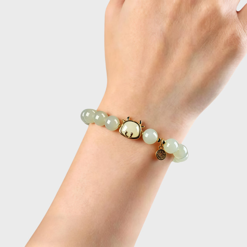 Noble Horse Hetian Jade Bracelet