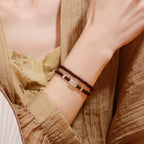 Collier en cristal naturel couronne vintage