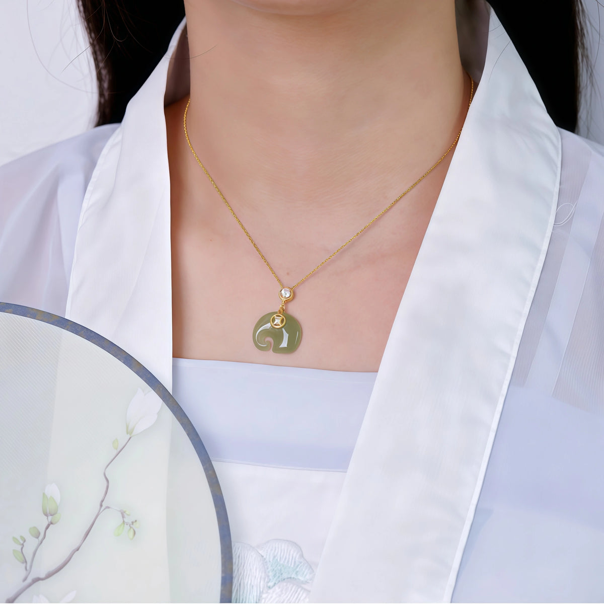 Collier à ajustement facile en quartz clair - Pureté intérieure et expression claire