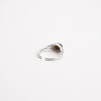 Natural Tiger Eye Stone Ring With Retro Temperament, Light Luxury Versatile Ring