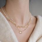Collier en citrine pure – Attire la richesse, renforce la confiance, absorbe la lumière du soleil