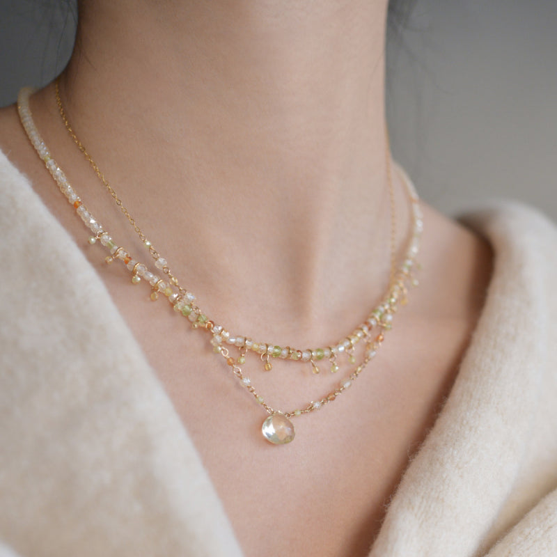 Pure Citrine Necklace – Attract Wealth, Boost Confidence, Absorb Sunshine