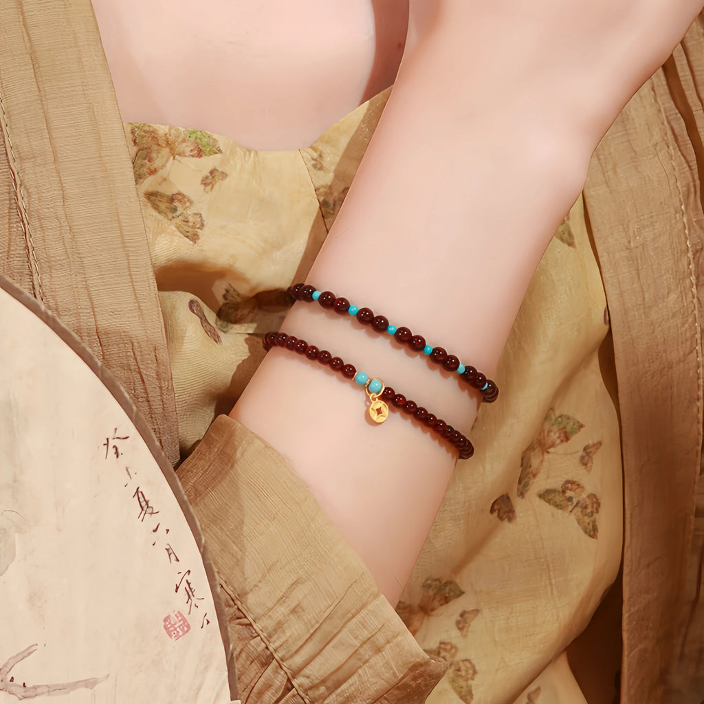 Collier en cristal naturel couronne vintage