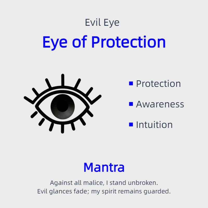 Feather Man Evil Eye Ring – Spiritual Guardian & Fortune Bringer