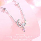 Dreamy Moon & Star Necklace