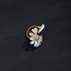 Nouvelle bague ouverte Sunny Daisy - Bague Innocence
