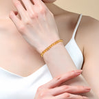 Bracelet en cristal naturel Rich Aura