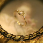 Natural Clear Crystal Ring – Clarity, Balance & Good Fortune