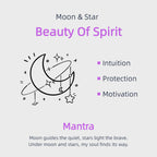 Star & Crown Necklace/Bracelet/Earrings Set - Confidence and Glamour
