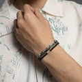 Multicolor Natural Gemstone Beaded Bracelet - Sharpen Insight Inspire Bravery