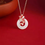 Ping An Kou Bracelet & Necklace Set - Blessed with Good Fortune