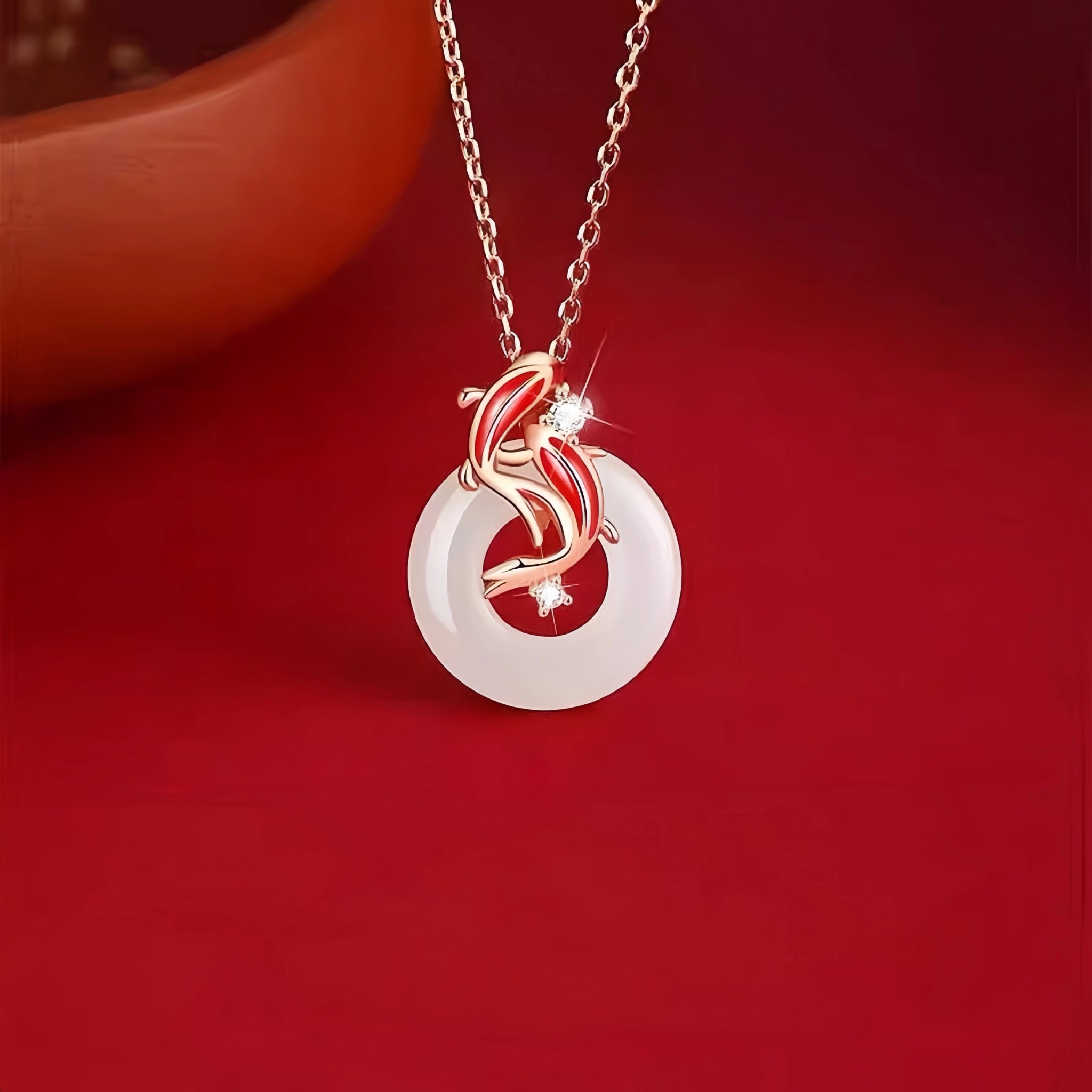 Ping An Kou Bracelet & Necklace Set - Blessed with Good Fortune