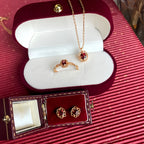 Collier Sakura en jade Hetian