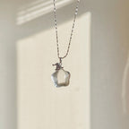 AA Clear Quartz Chubby Star Necklace – Purify Aura, Manifest Wishes