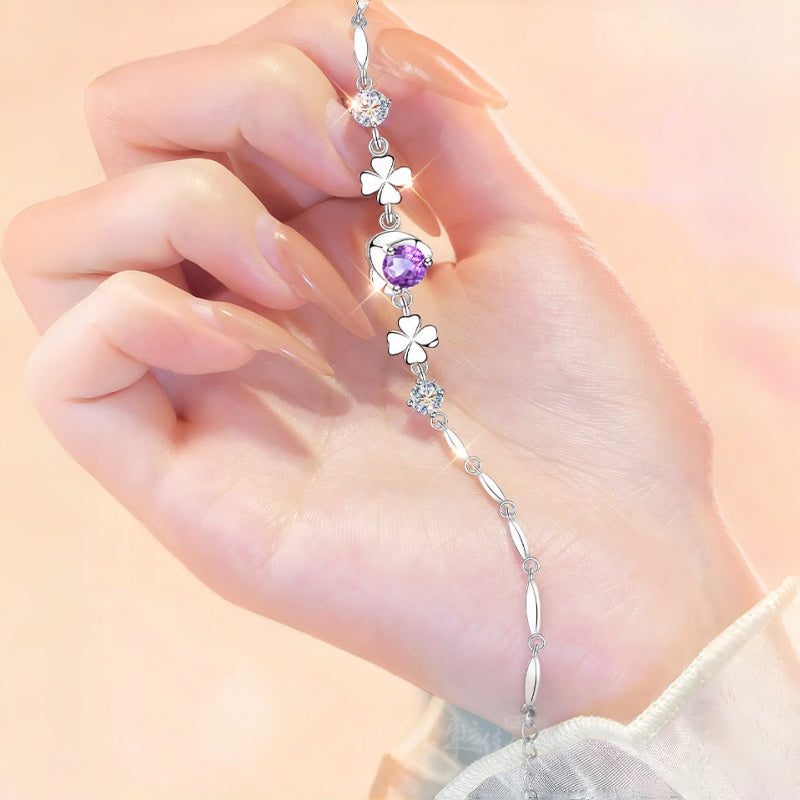 Collier en cristal naturel Abundance Compass