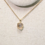 Collier Sakura en jade Hetian