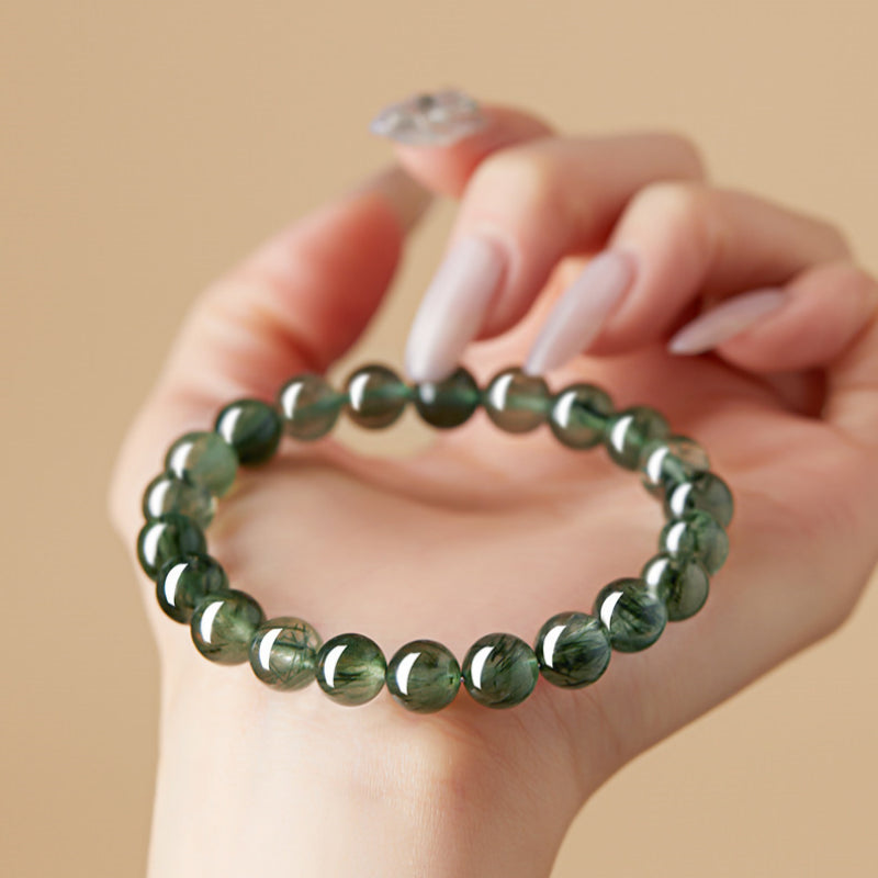 Bracelet en cristal naturel murmure de bambou