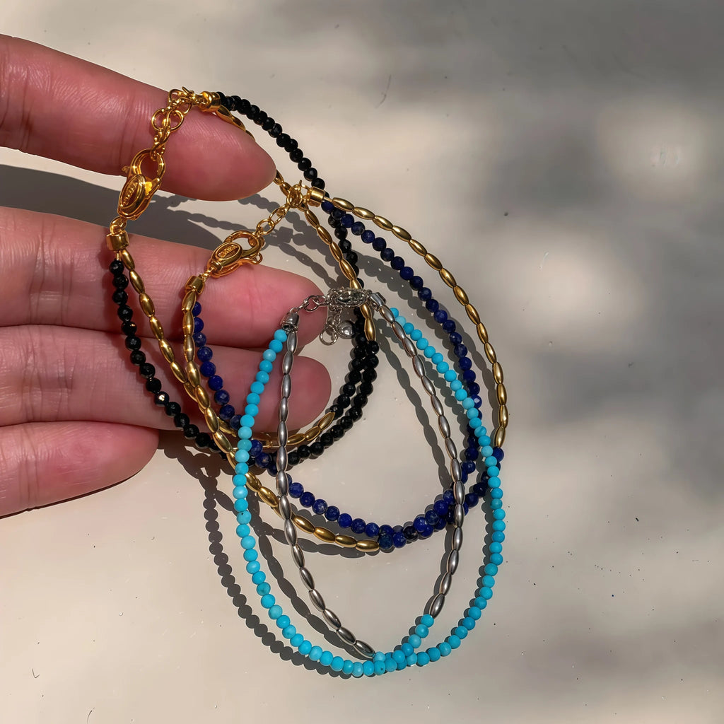 Vintage Double‑Layer Rice Bead Bracelet - Mindfulness&Empowerment