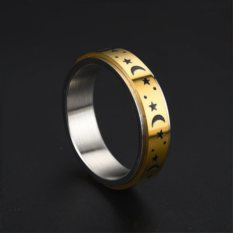 Bague en améthyste naturelle irrégulière – Calme l'esprit, approfondit l'intuition, attire la paix