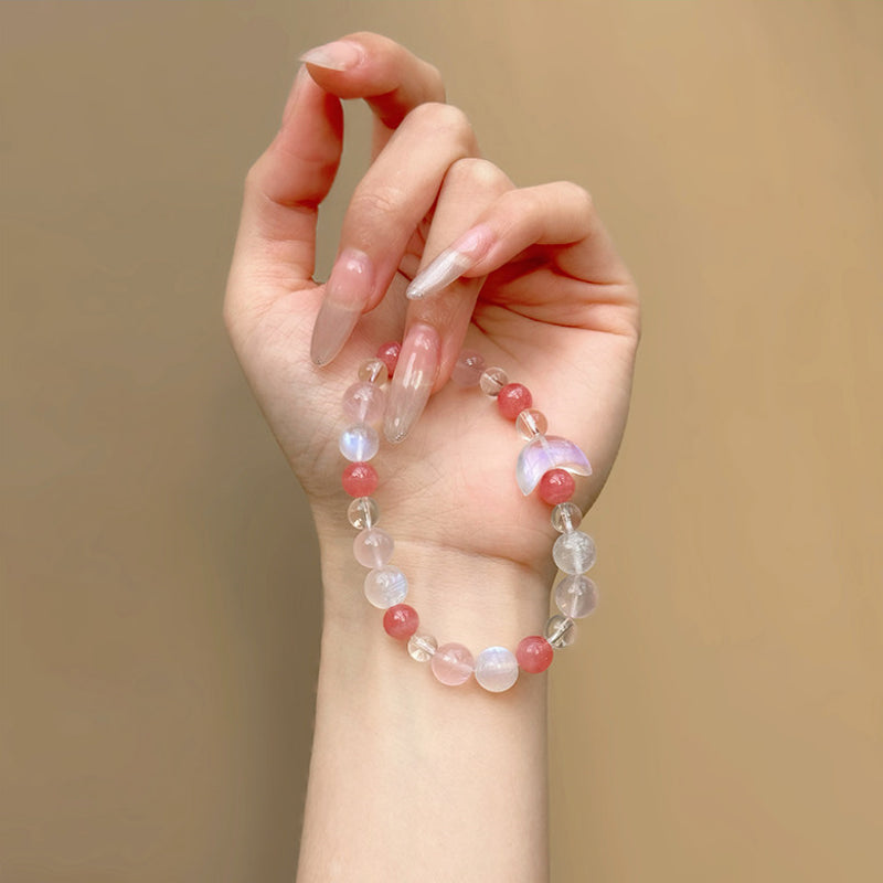 Bracelet Lune et Étoile Pacte d'Amour