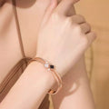 Bracelet papillon en jade Hetian