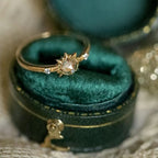 Natural Clear Crystal Ring – Clarity, Balance & Good Fortune