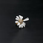 Nouvelle bague ouverte Sunny Daisy - Bague Innocence